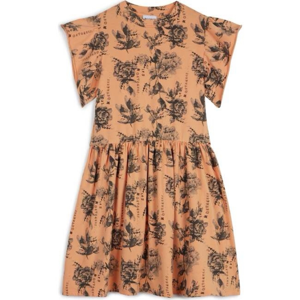 🆕🏷️ Wolf & Rita Jacinta Short Sleeve Dress, Flowers Peach